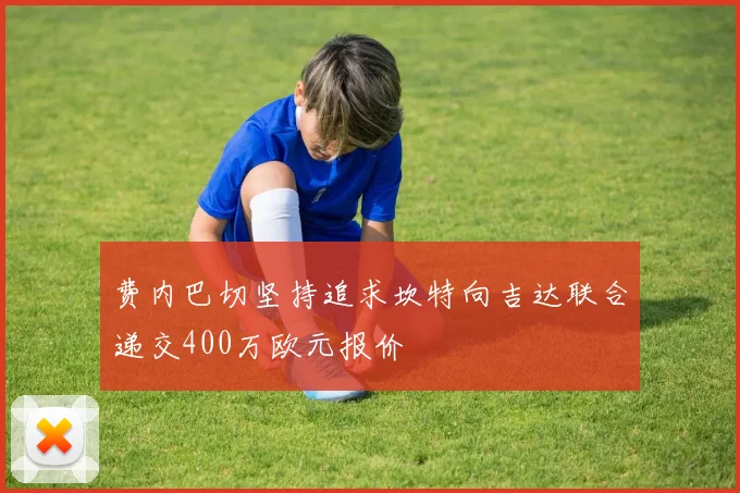 费内巴切坚持追求坎特向吉达联合递交400万欧元报价